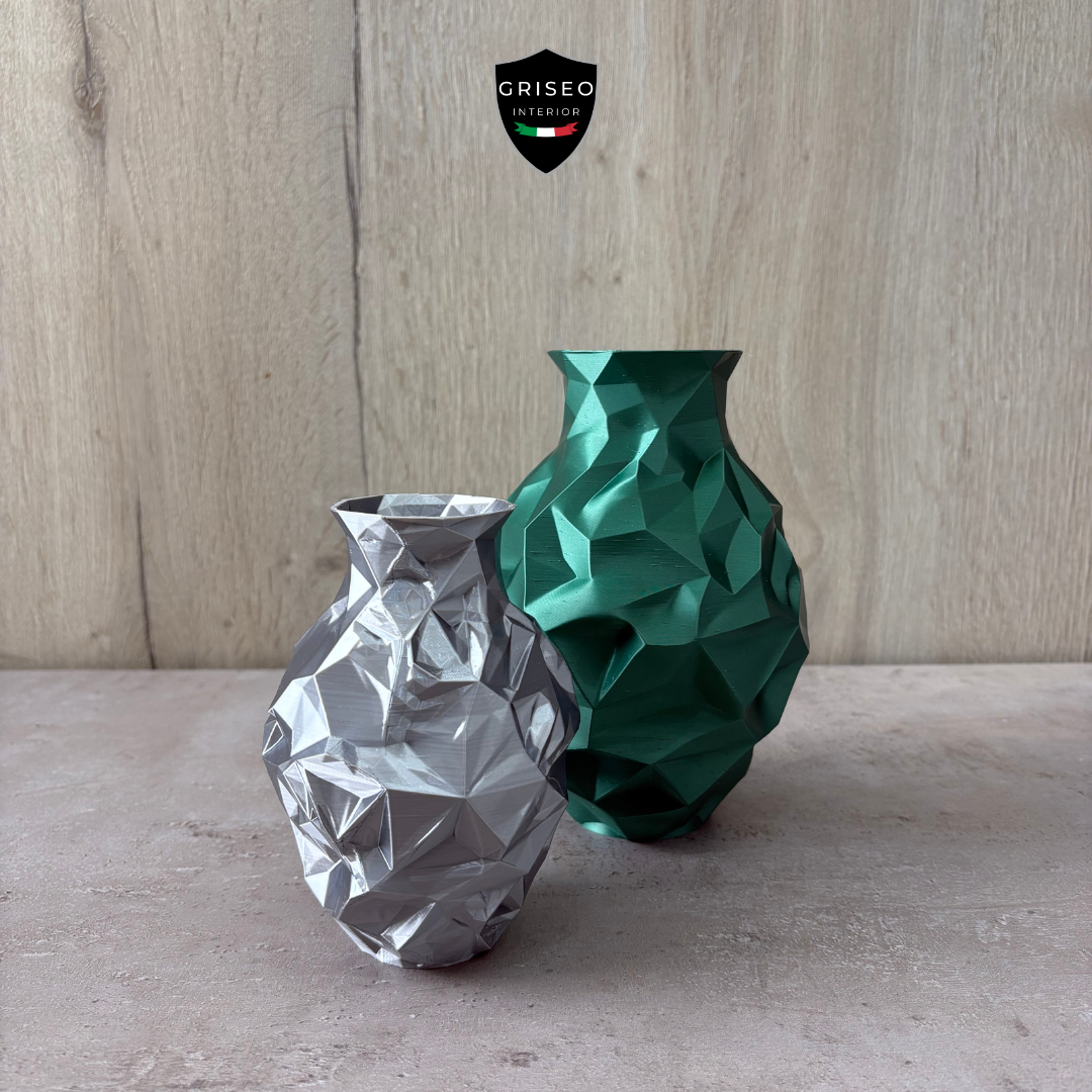 Prisma Vase - Vaso minimalista stampato in 3D