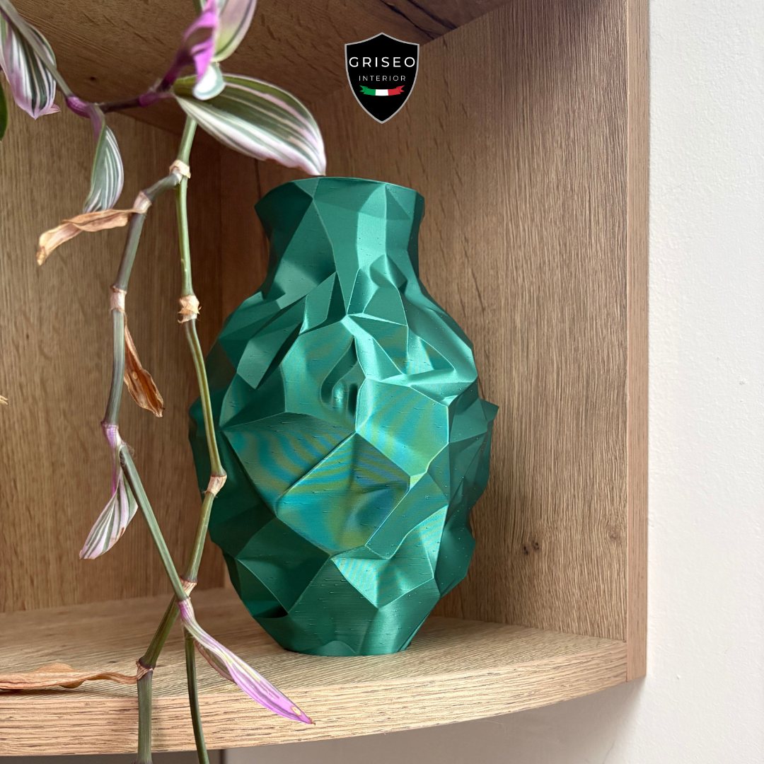 Prisma Vase - Vaso minimalista stampato in 3D