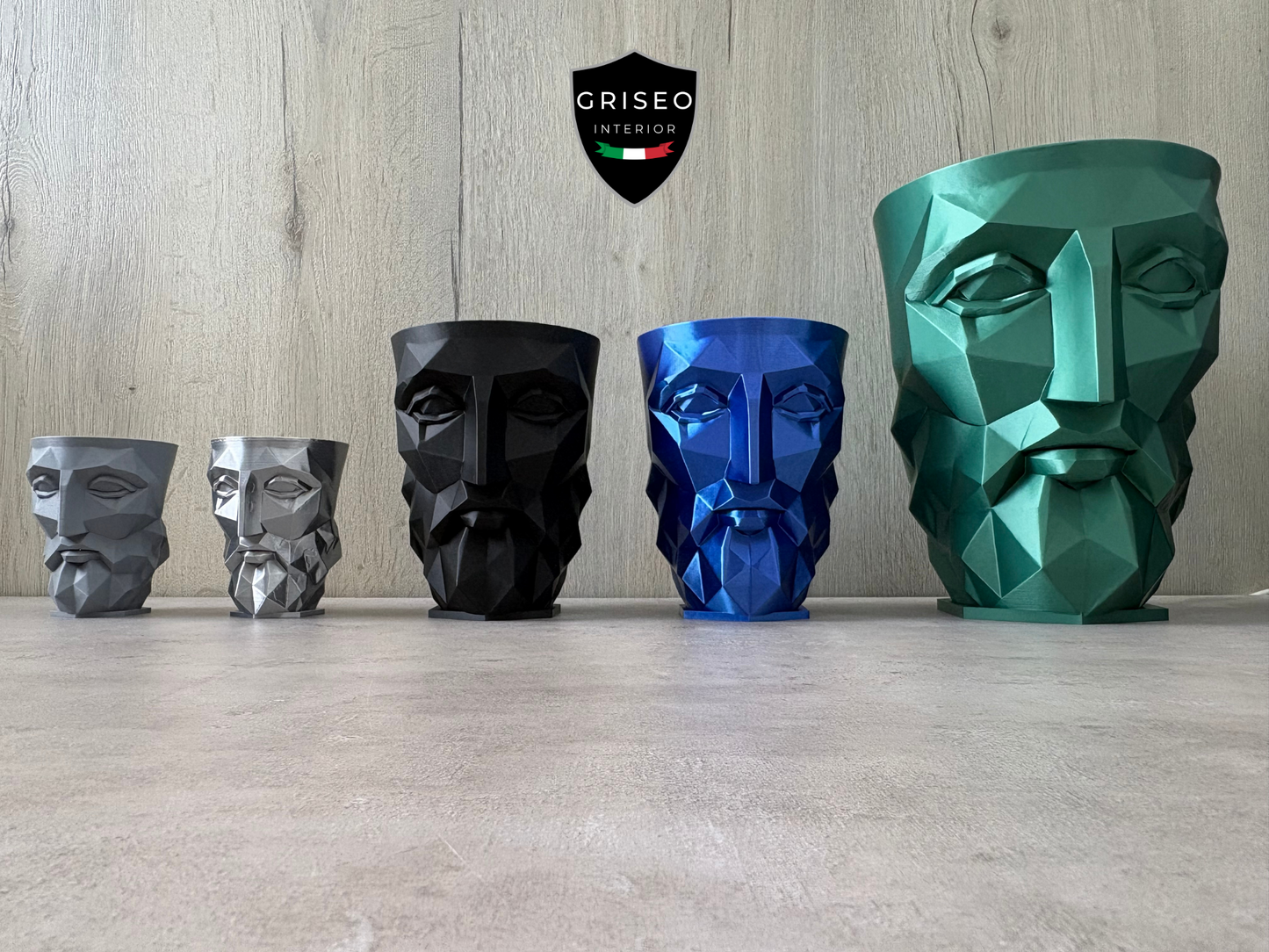 Vaso Stoic - Vaso minimalista stampata in 3D