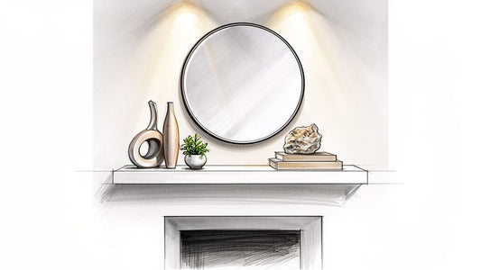 8 Inspiring Modern Mantel Decorating Ideas for a Timeless Home - Griseo Interior