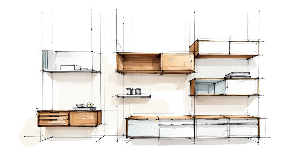 A Guide to Modern Wall Units for Your Home - Griseo Interior