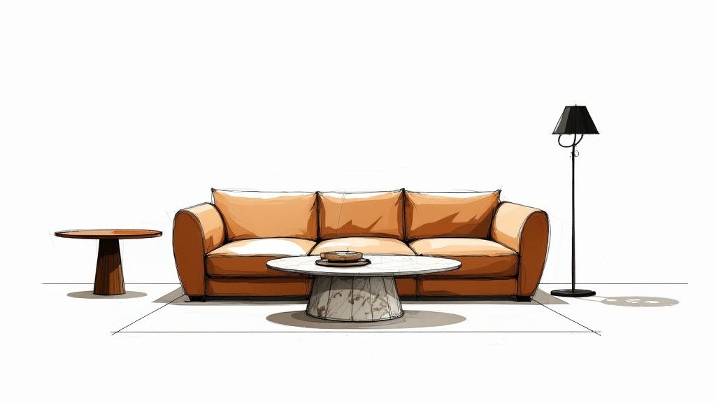 A Practical Guide to Living Room Furniture Italian - Griseo Interior