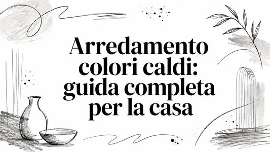 Arredamento colori caldi: guida completa per la casa - Griseo Interior