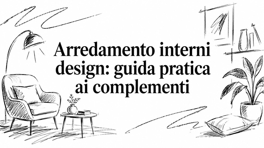 Arredamento interni design: guida pratica ai complementi - Griseo Interior