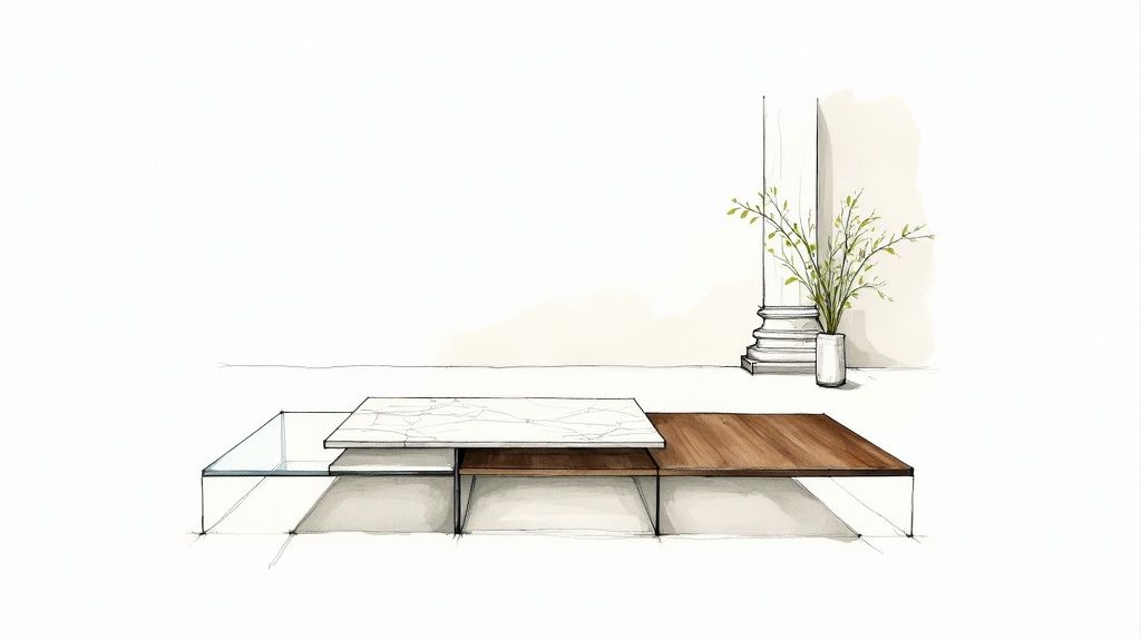 Coffee tables italian: A Guide to Timeless Elegance - Griseo Interior