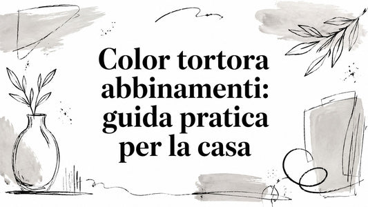 Color tortora abbinamenti: guida pratica per la casa - Griseo Interior