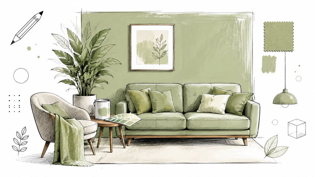 Colore verde pistacchio: guida al design d'interni - Griseo Interior