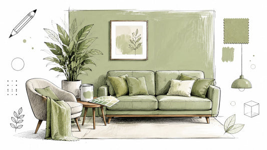 Colore verde pistacchio: guida al design d'interni - Griseo Interior