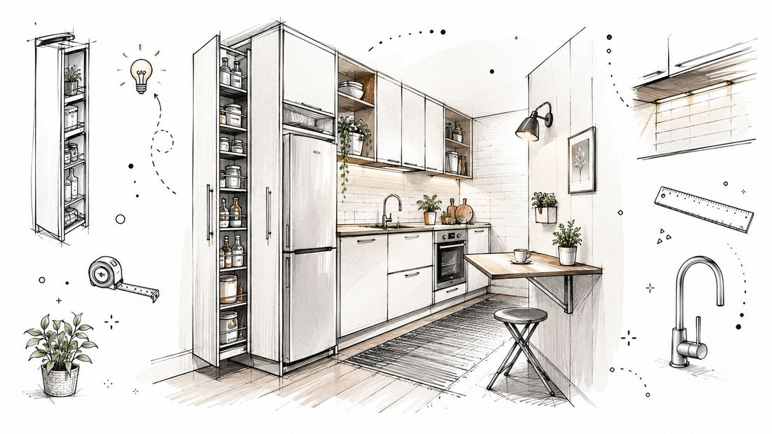 Come arredare cucina piccola con stile e funzionalità - Griseo Interior