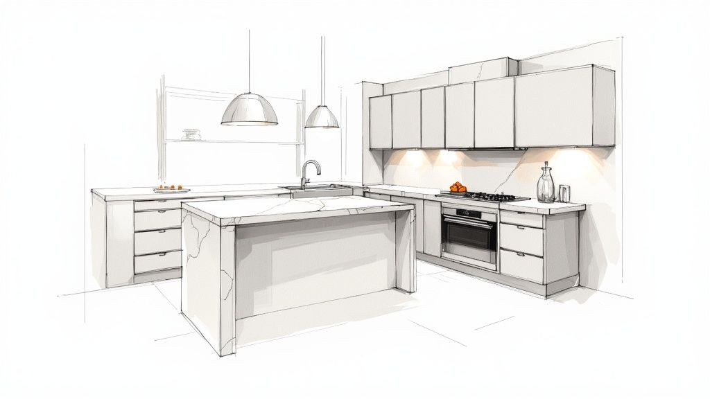 Experience contemporary italian kitchen design: modern, stylish, functional