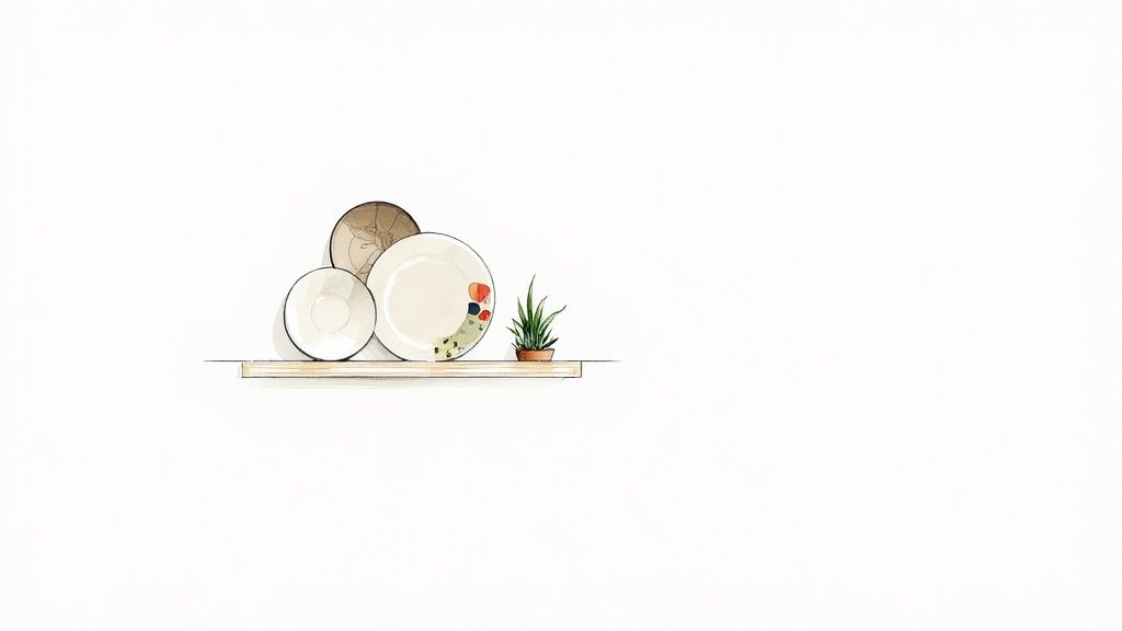 Decorative Ceramic Plates: A Guide to Styling Chic Spaces - Griseo Interior