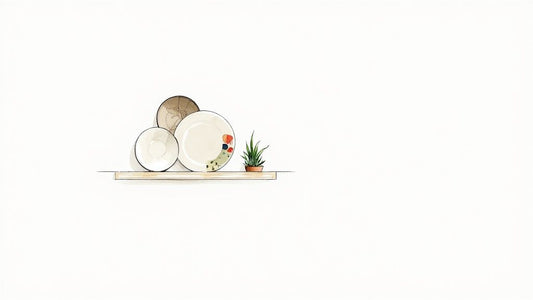 Decorative Ceramic Plates: A Guide to Styling Chic Spaces - Griseo Interior