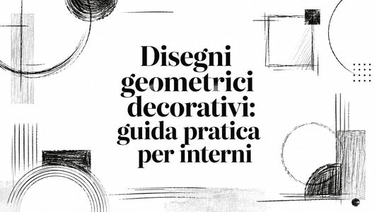 Disegni geometrici decorativi: guida pratica per interni - Griseo Interior