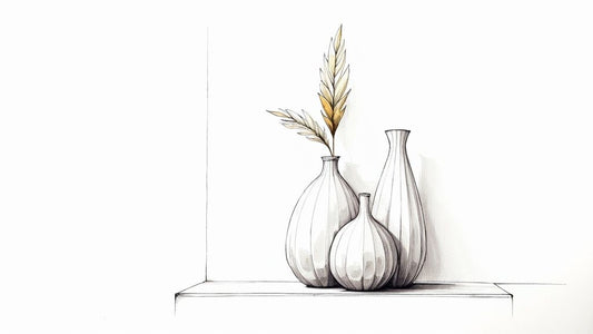 A Practical Guide to Styling with White Textured Vases