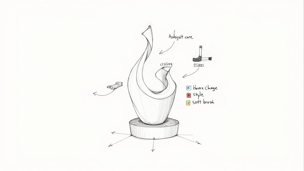 A Practical Guide to Choosing, Styling, and Caring for Your Ceramic Abstract Sculpture