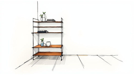 How to Choose and Style the Perfect Contemporary Shelf Unit