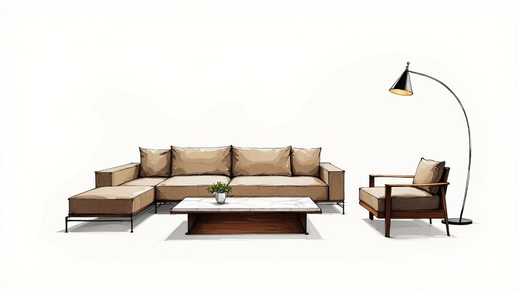 Furniture Italian Living Room: Your Guide to Timeless Style - Griseo Interior