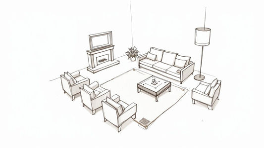 How to arrange furniture in living room for ideal flow and comfort - Griseo Interior