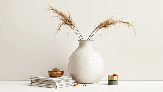 How to Style a White Textured Vase: An Actionable Guide - Griseo Interior