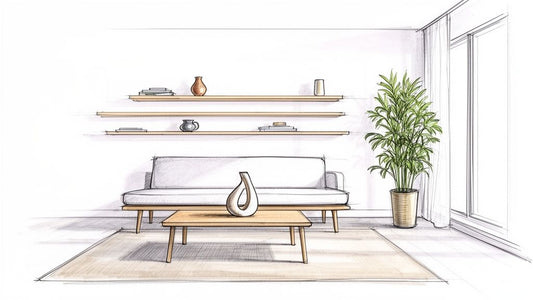 Inspiration: minimalist living room decor ideas for a serene, stylish home - Griseo Interior