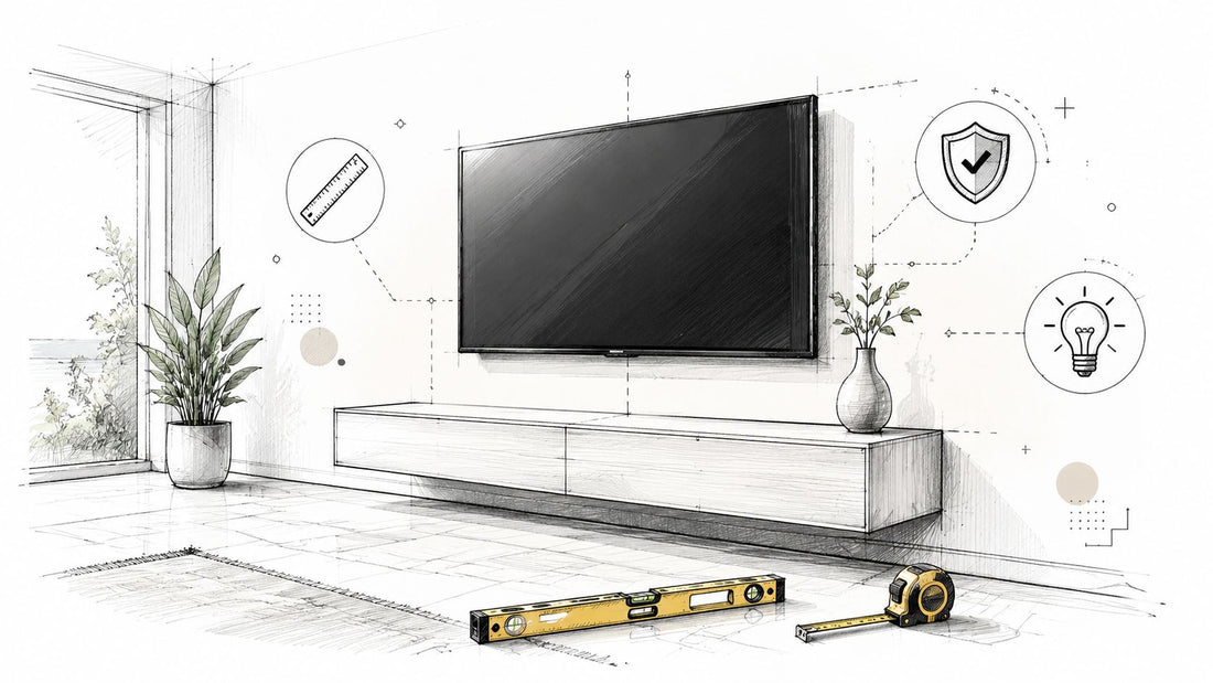 Installare televisioni appese al muro: guida completa 2026 - Griseo Interior
