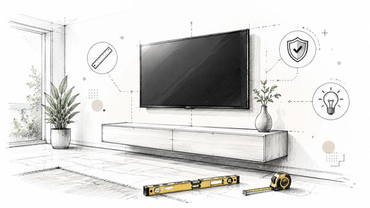 Installare televisioni appese al muro: guida completa 2026 - Griseo Interior