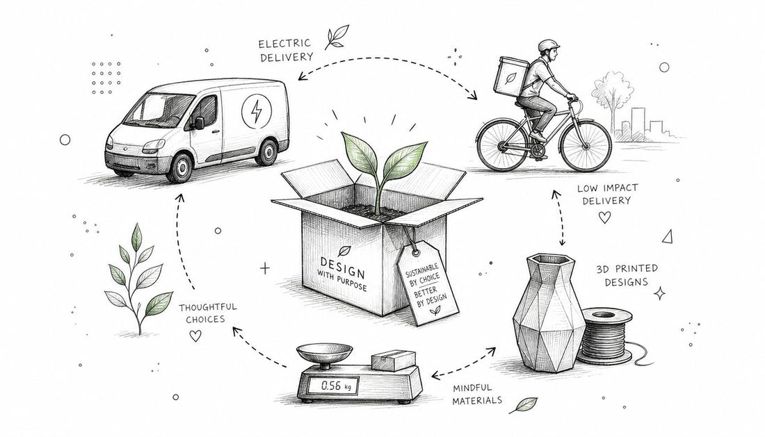 Logistica sostenibile: guida per brand di design 2026 - Griseo Interior