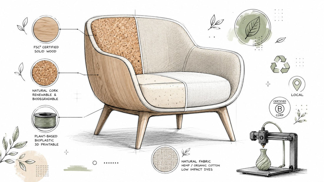 Materiali eco friendly: la guida completa all'arredo 2026 - Griseo Interior