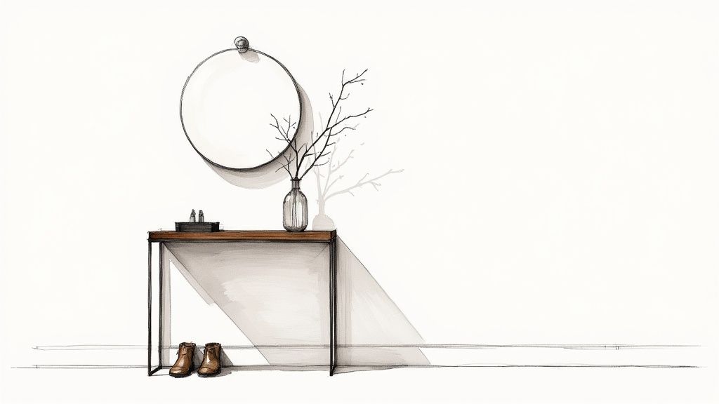 Modern Entryway Table Ideas to Elevate Your Home - Griseo Interior