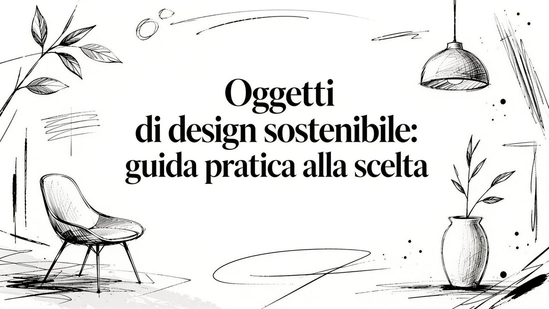 Oggetti di design sostenibile: guida pratica alla scelta - Griseo Interior