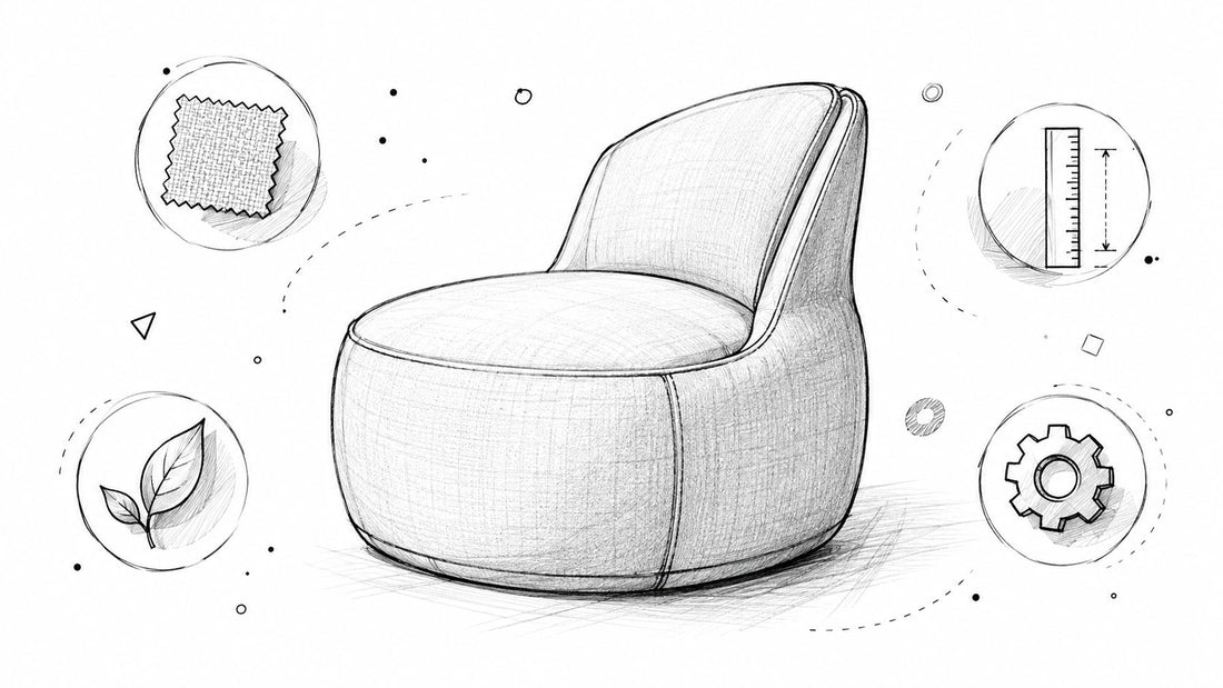 Pouf con schienale: guida pratica alla scelta perfetta - Griseo Interior