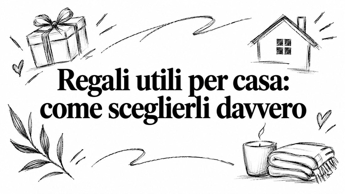 Regali utili per casa: come sceglierli davvero - Griseo Interior