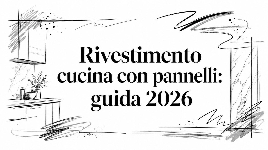 Rivestimento cucina con pannelli: guida 2026 - Griseo Interior