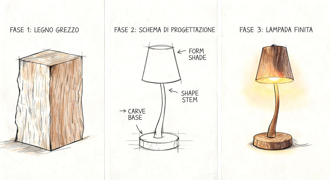 Scegli la tua lampada da tavolo legno ideale 2026 - Griseo Interior