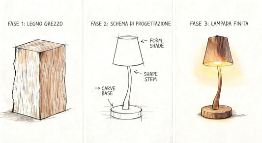 Scegli la tua lampada da tavolo legno ideale 2026 - Griseo Interior