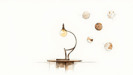 Sculpture Table Lamps: An Actionable Guide to Artful Lighting - Griseo Interior
