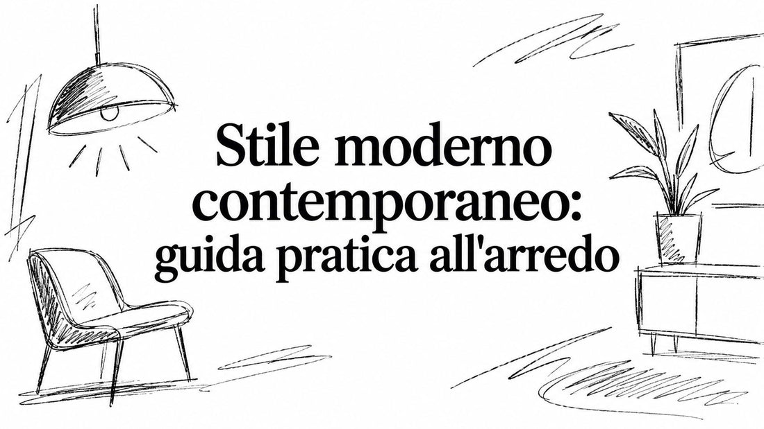 Stile moderno contemporaneo: guida pratica all'arredo - Griseo Interior