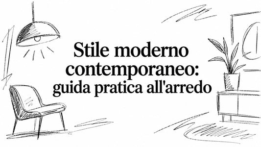 Stile moderno contemporaneo: guida pratica all'arredo - Griseo Interior