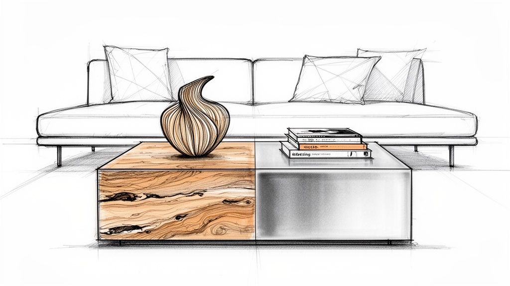 Style Your Space with a Contemporary Coffee Table: An Actionable Guide - Griseo Interior