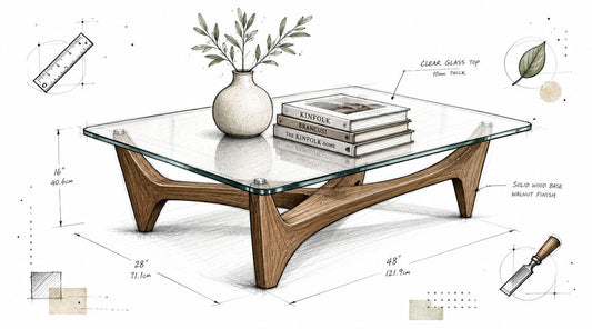 Tavolino da salotto vetro e legno: Guida al Design 2026 - Griseo Interior