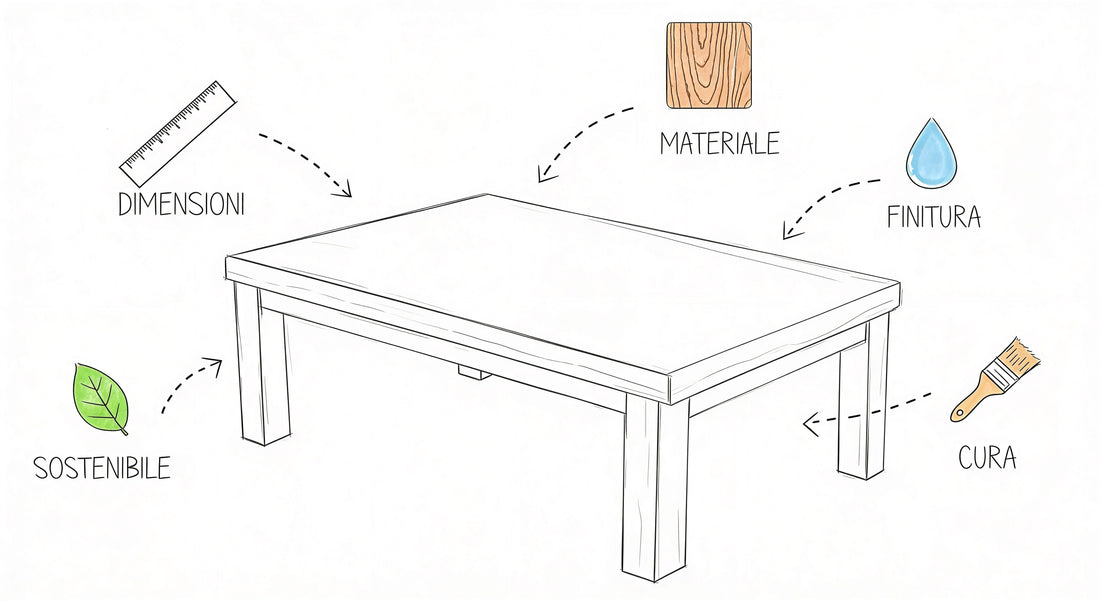Tavolino Rovere Massello: Guida Pratica per Sceglierlo - Griseo Interior