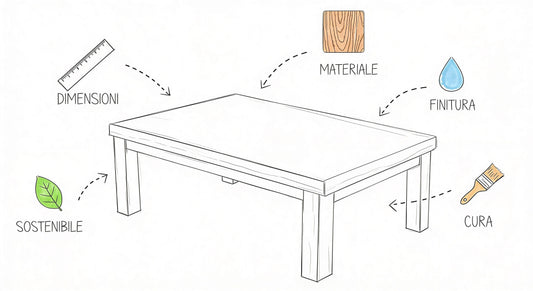 Tavolino Rovere Massello: Guida Pratica per Sceglierlo - Griseo Interior