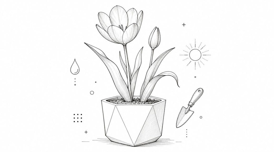 Tulipano in vaso: la guida pratica alla fioritura perfetta - Griseo Interior
