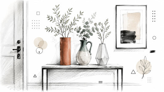 Vasi per ingresso casa: guida al design Made in Italy - Griseo Interior