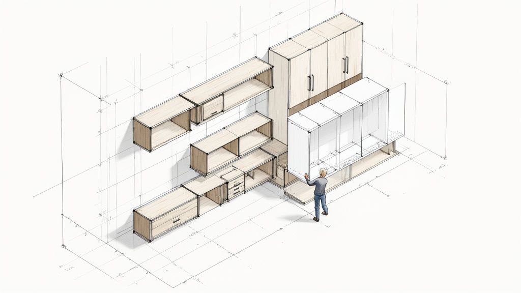 Wall Unit Modular: Your Guide to Stylish, Efficient Storage - Griseo Interior