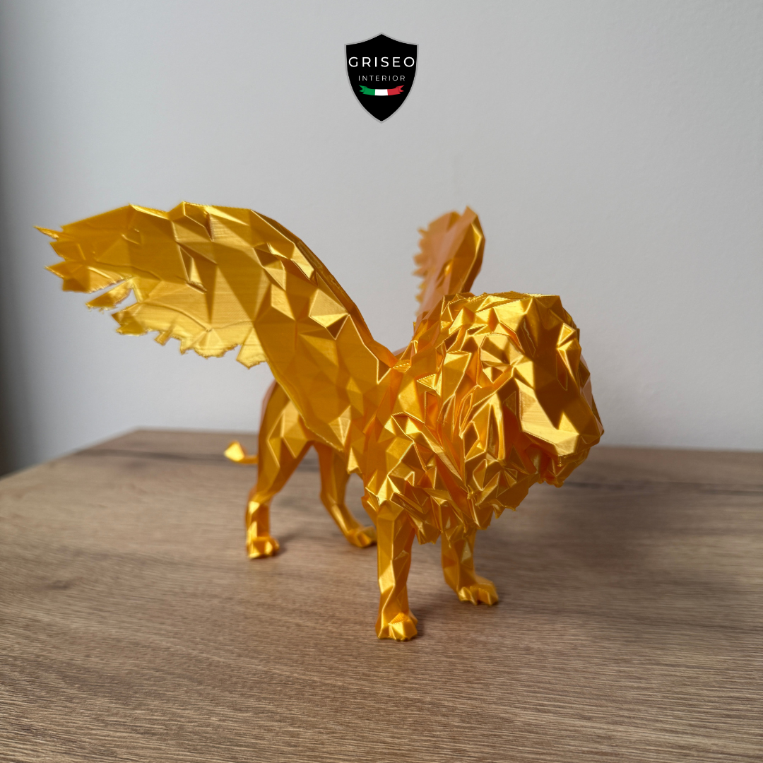 Leo Ales – Scultura del leone alato veneziano