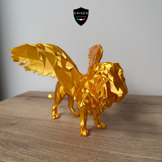 Leo Ales – Scultura del leone alato veneziano