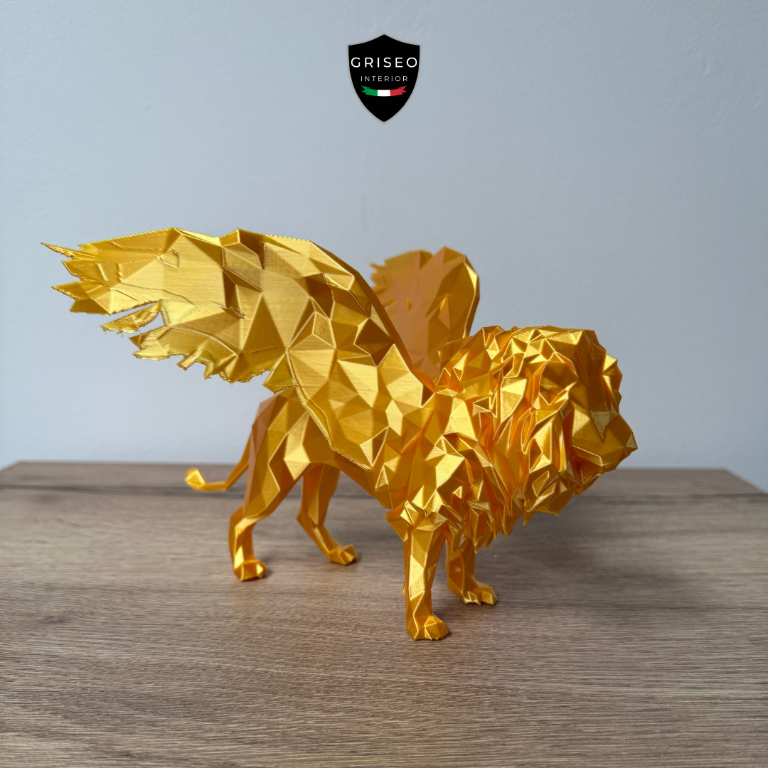 Leo Ales – Scultura del leone alato veneziano