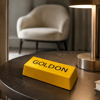 Goldon - Blocco effetto oro ironico