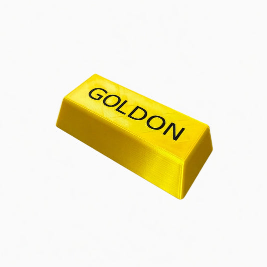 Goldon - Blocco effetto oro ironico